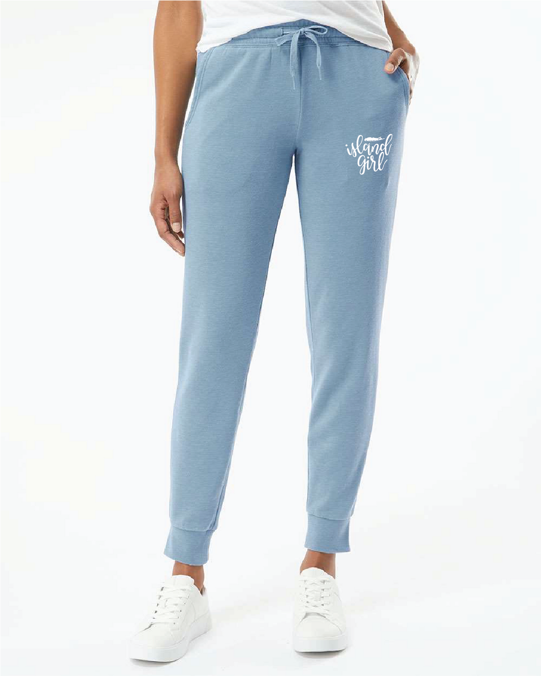 Island Girl 24 Wave Wash Joggers - Bkue