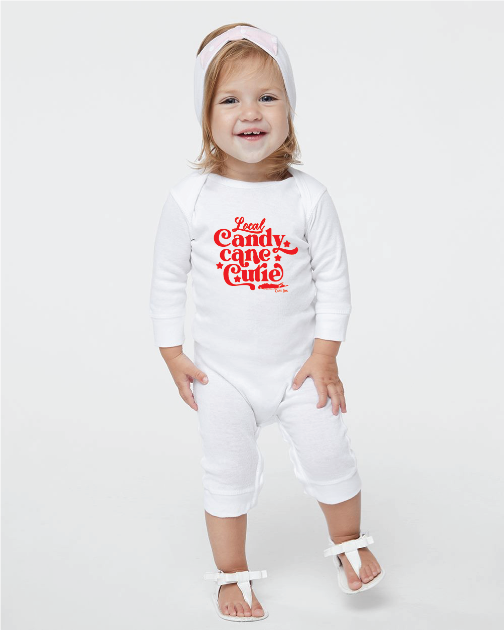Candy Cane Cutie Infant Jumpsuit