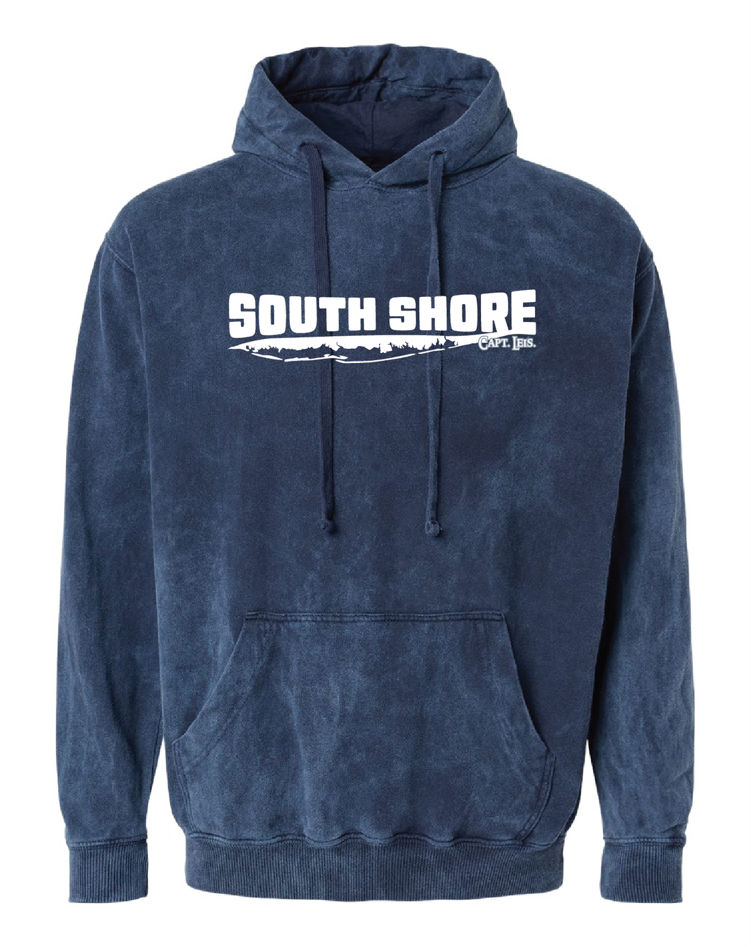 South Shore Mineral Wash Hoodie - Navy