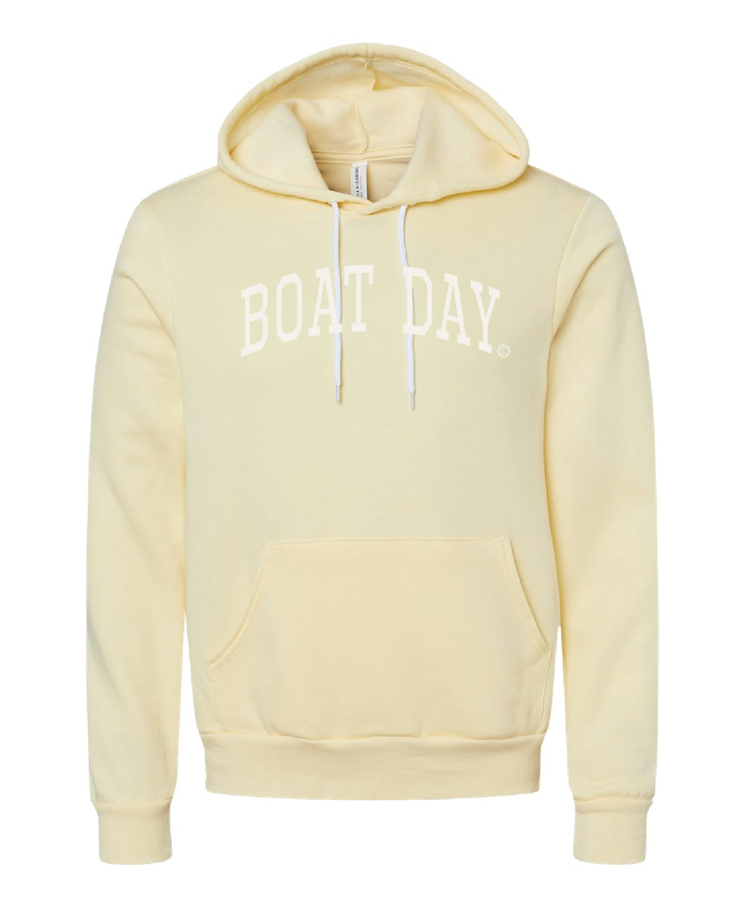 Boat Day Hooded Sweatshirt - Vanilla
