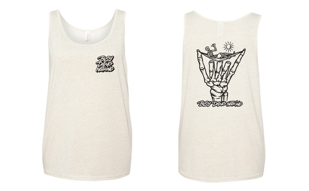 Busy Doing Nothing Unisex Tank