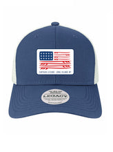 Load image into Gallery viewer, Surf Flag Legacy SnapBack Hat - Royal/White
