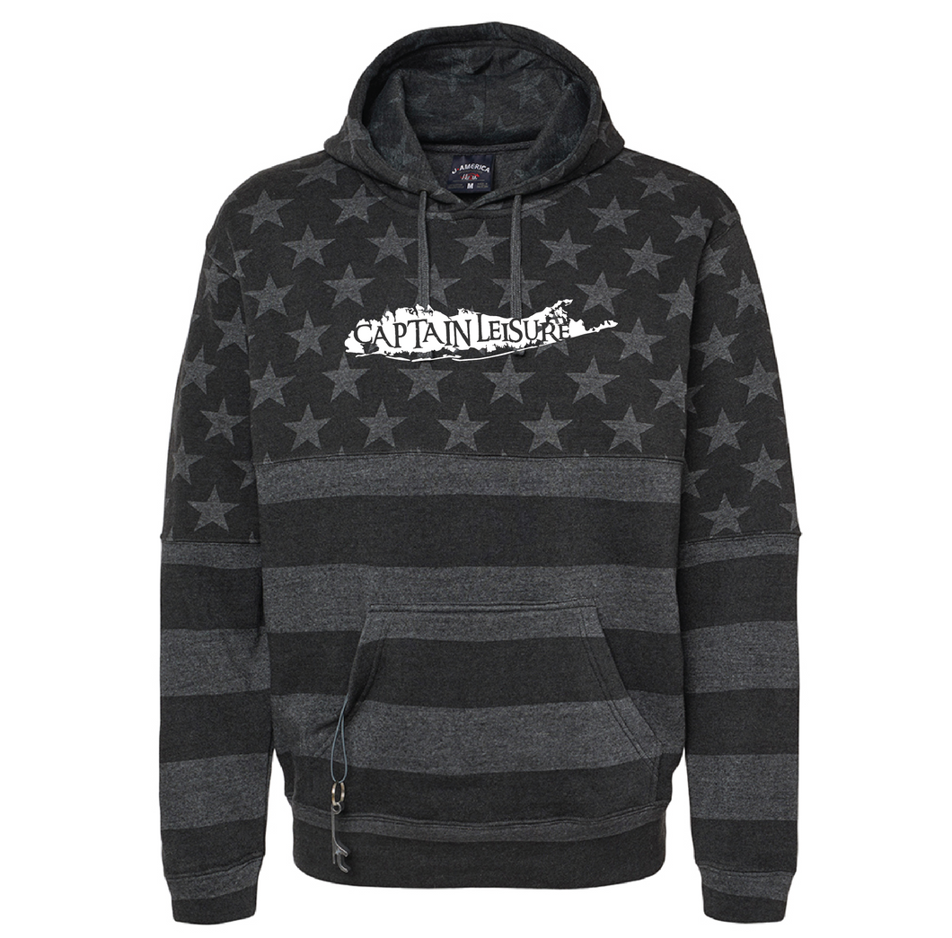 Captain Leisure Tailgate Hoodie - Stars & Stripes