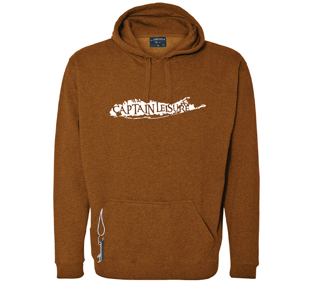 Captain Leisure Tailgate Hoodie - Copper