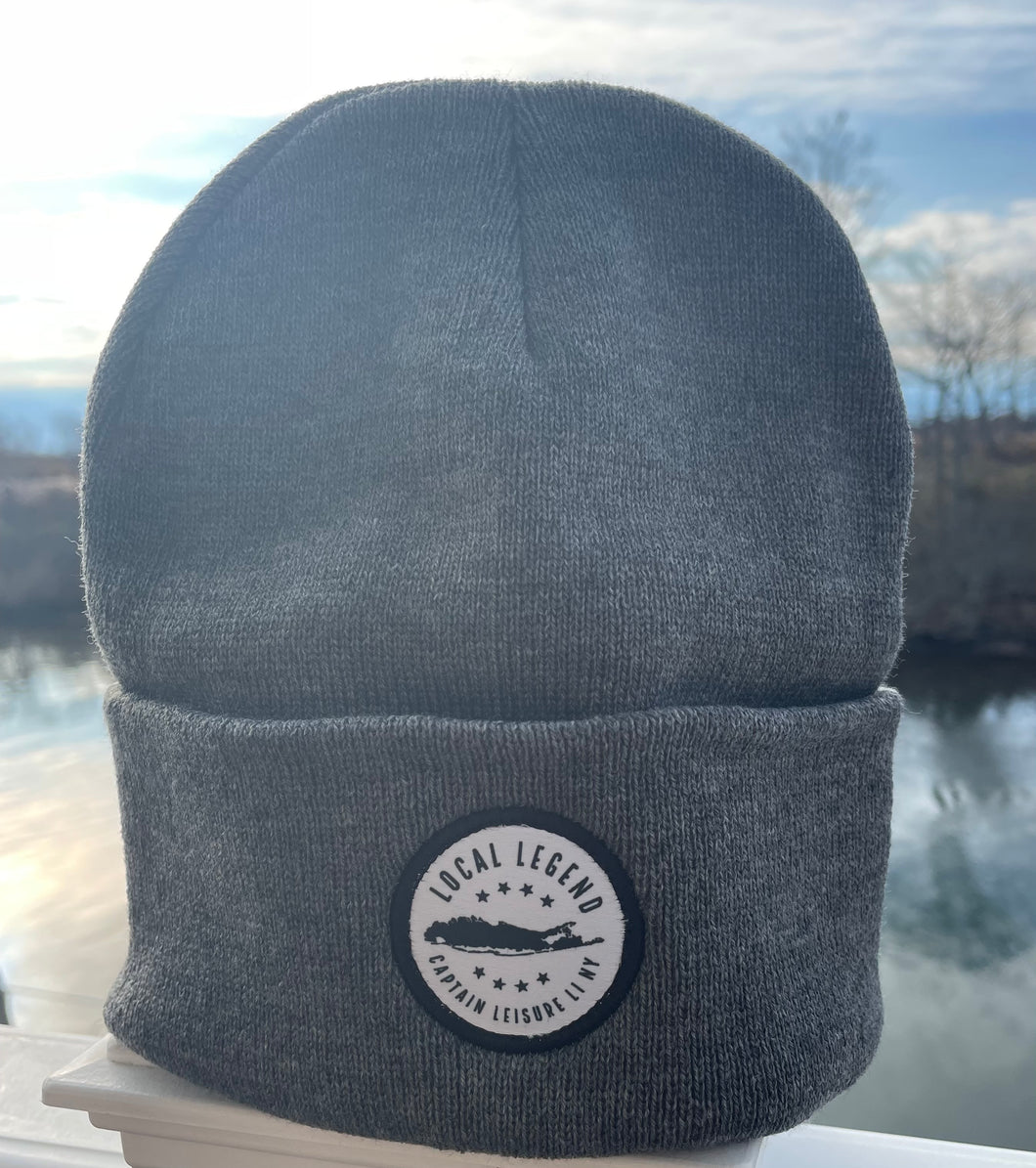 Local Legend Knit Hat - Gray