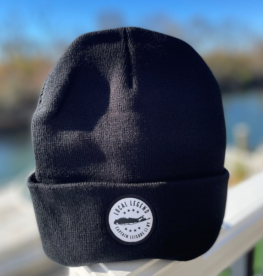 Local Legend Knit Hat - Black