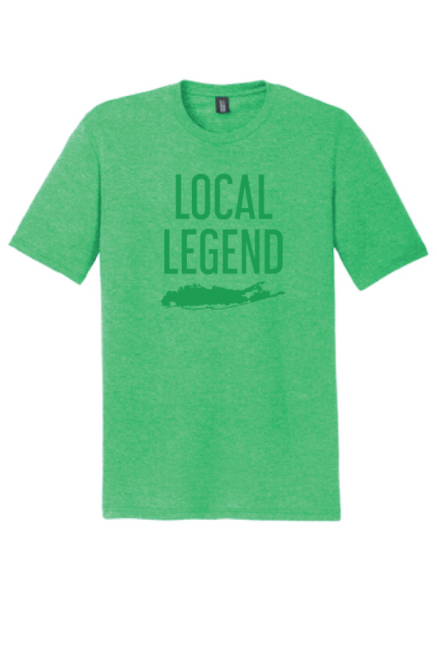 Local Legend Tri Blend Tee - Youth - Green Frost