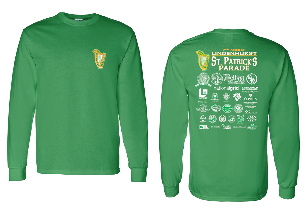 Lindenhurst St. Patrick's Parade Tshirt - Long Sleeve